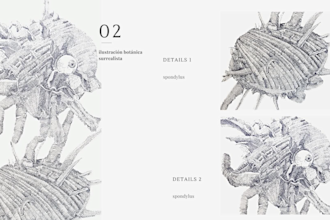 draw botanical and anatomical scientific illustrations