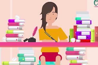 create 2d cartoon animation video and custom 2d animation video