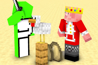 do a professional level minecraft animation
