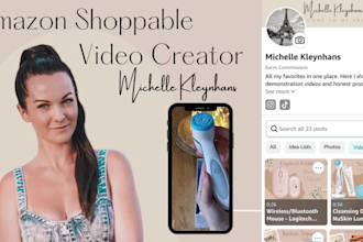 post a shoppable video on my US amazon influencer storefront