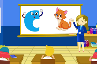 do 2d kids cartoon animation video kids learning video animation for kids