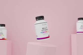 do 3d supplement animation, 3d bottle rendering, cgi supplement bottle design