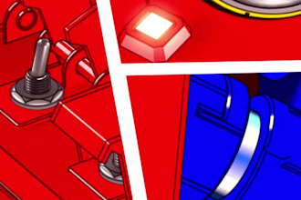 do cartoon music video, lyrics music video, 2d animation