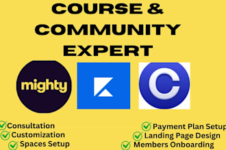 build ghl membership mighty networks kajabi circle for real estate yoga