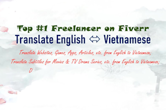 24h translate 1000 words english to vietnamese