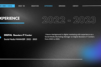 be your social media ads specialist also digital marketing manager