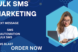 reach your targeted audience with automated text messages and SMS blasts