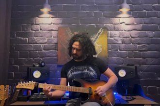 record professional electric guitar tracks for any style
