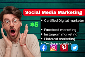 expert social media marketing manager all social media 24hrs