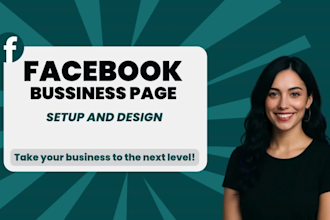 set up your facebook page and manage your social media