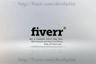create an Awesome Intro Video for your Logo