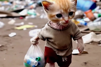 make poor puppy emotional stories or ai animal rescue videos