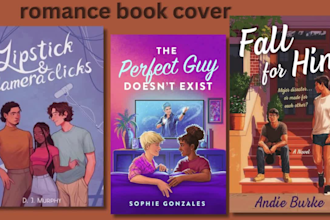 do romance book cover illustration, book cover design, ebook amazon kdp cover