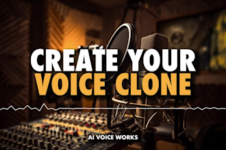 recreate your voice using artificial intelligence