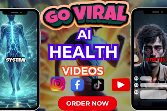do ai health videos ai health supplement videos for youtube shorts tiktok reels