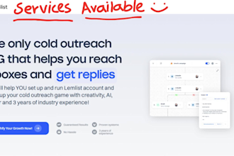 set up lemlist for cold email outreach