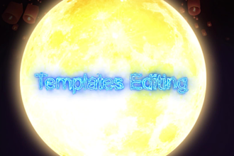 editing or create after effects template