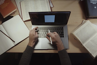 create elearning course content, educational video course, video editing, slides