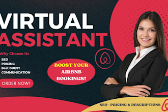 airbnb virtual assistant, guest support, co host