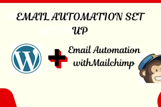 set up wordpress email automation with mailchimp or klaviyo