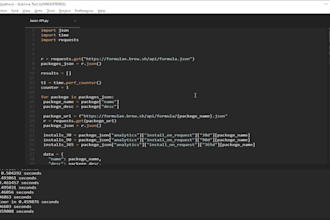 do python script, automation task, web scraping