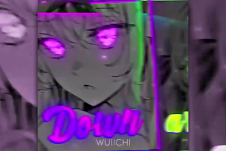 make beautiful anime edit, thumbnails and tiktok edit