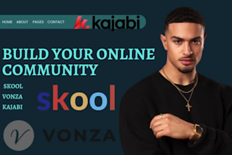 setup skool community, vonza, kajabi, mighty network, circle