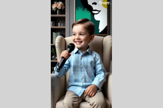 create ai baby podcast, ai short film, ai newsbaby video ai viral video ai reels