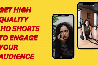 create amazing women motivational short and reels
