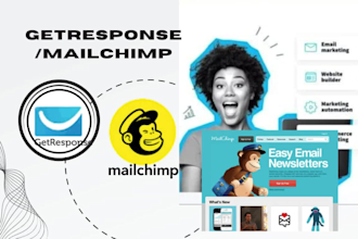 lead capture page getresponse landing page mailchimp squeeze page