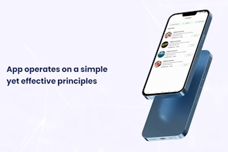 design and develop a mobile app for ios and android