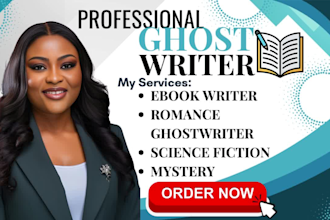 be romance fiction book writer romance ebook fiction book sci fi ghostwriter