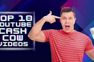 create top 10 cash cow and youtube automation videos