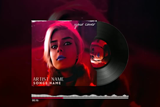 make a professional cd spectrum or music visualizer video