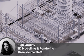 do architecture exterior rendering and 3d modeling home design