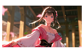 create custom anime character loop animation for pfp, reels, shorts, or stream