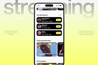 develop live streaming app video streaming app live streaming website