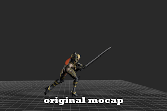 animate 3d animations for games