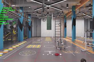 gym, fitness centre, court, pickleball, sport complex