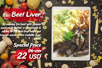 create restaurant promo or food promotion video