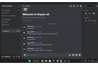 create a discord bot