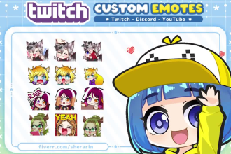 create custom animated emotes for your twitch channel