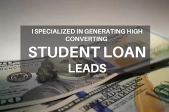 student loan leads payday loan promo video facebook ads google ads landing page