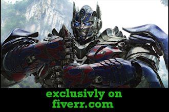 optimus prime your voice over script