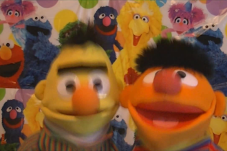get Ernie and Bert to sing happy birthday