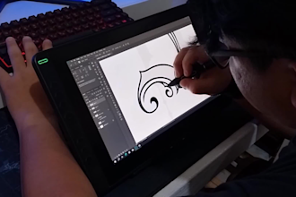 lettering logo victorian for tattoo barber studio