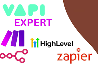 setup vapi ai calling agent, ghl chatbot, retell ai voice agent, make com, vapi