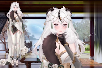draw and rig vtuber model live2d vtuber rigg vtuber commission anime art avatar