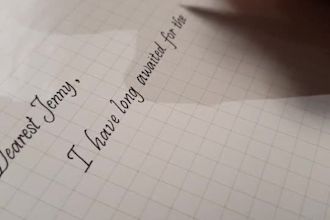 handwrite anything in my italics print style