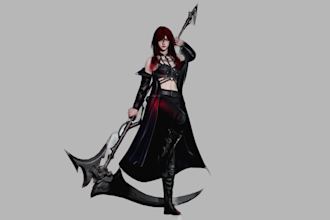 create vrchat avatar, furry, anime, vrc 3d model, vrm, vroid, nsfw, clothing